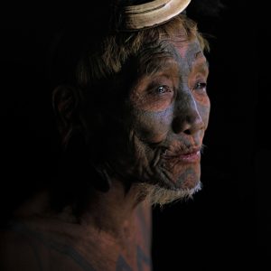 Nagaland - Chef konyak. Shanghachingnyu.