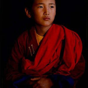 Mongolia, Hovsgol. Buddhist monk
