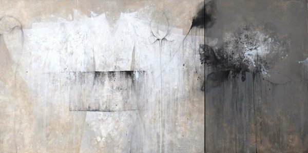 Blanc et ombre - diptyque