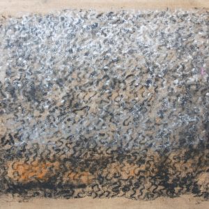 predelle 4, noire et orange