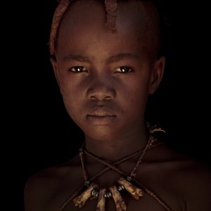 Namibia - Himba child. Kaokoland.