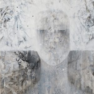 Portrait à la coiffe blanche