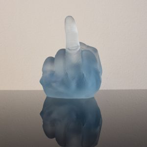 Study of perspective in glass - aquamarine