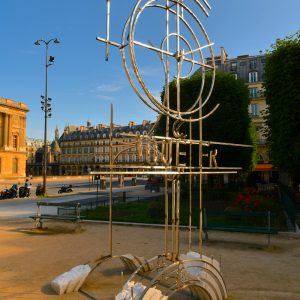 Tour de l'horloge du palais disparu des Tuileries
