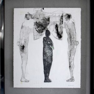 Monotype. Gravure 1/1. Série : Figure 3