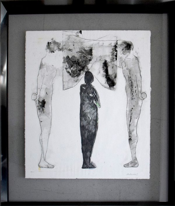 Monotype. Gravure 1/1. Série : Figure 3